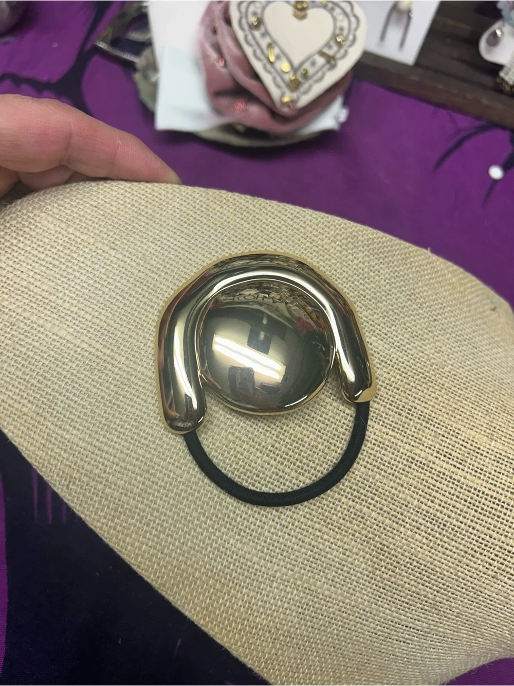 NWOT Free People Gold Hideaway Hair Cuff